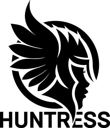 Huntress Logo – Square Black425